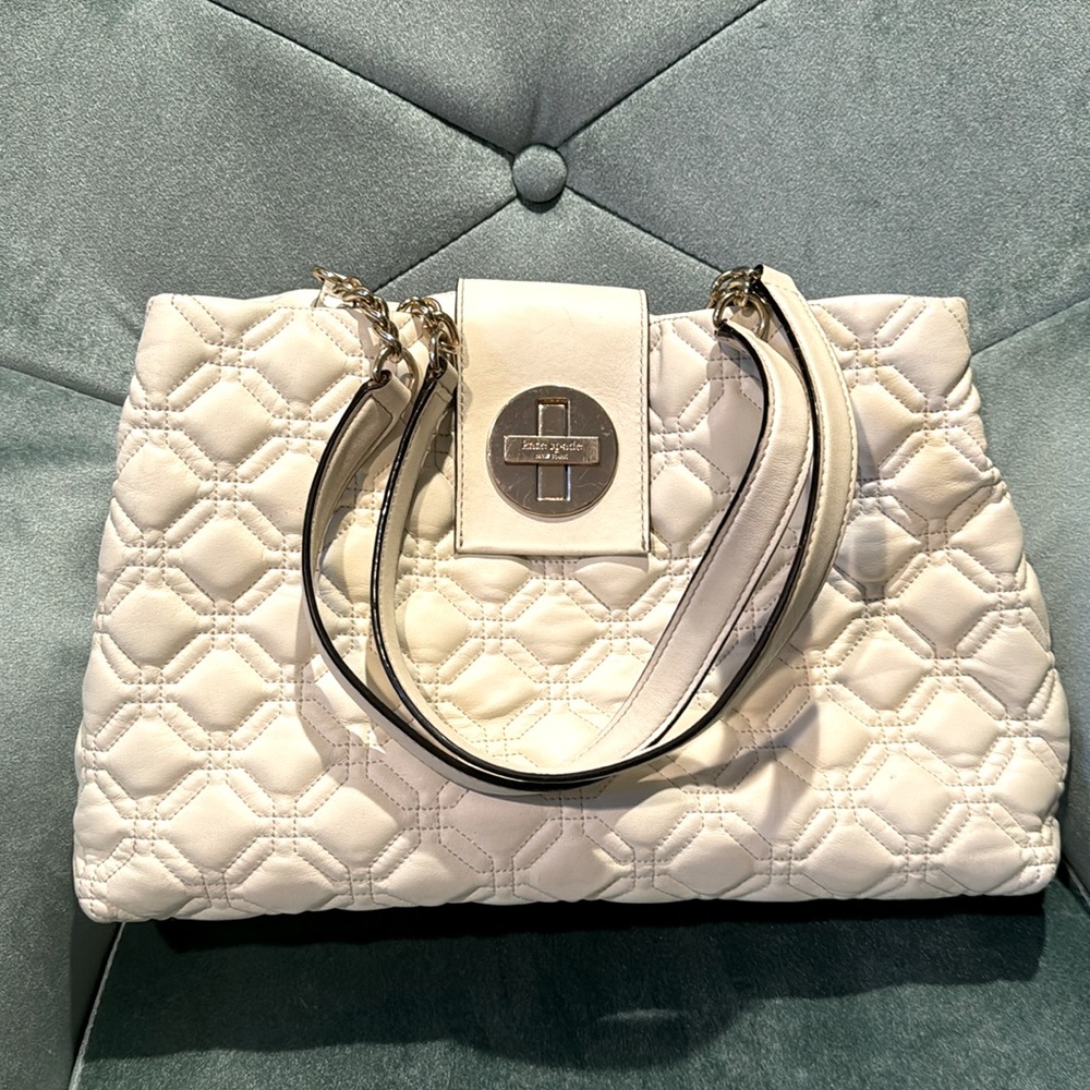 Kate spade white purse